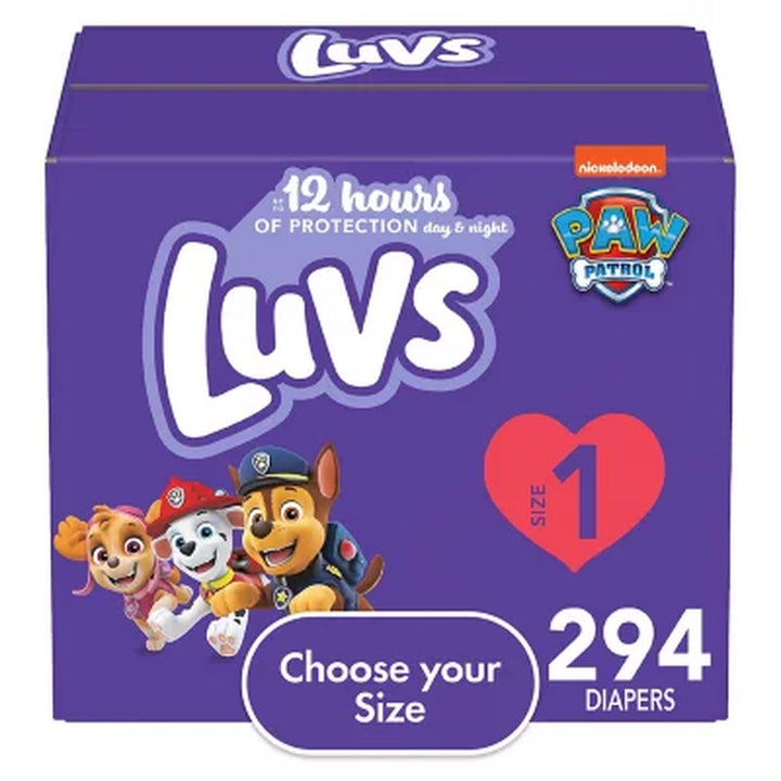 Luvs Pro Level Leak Protection Diapers, Sizes: 1-6