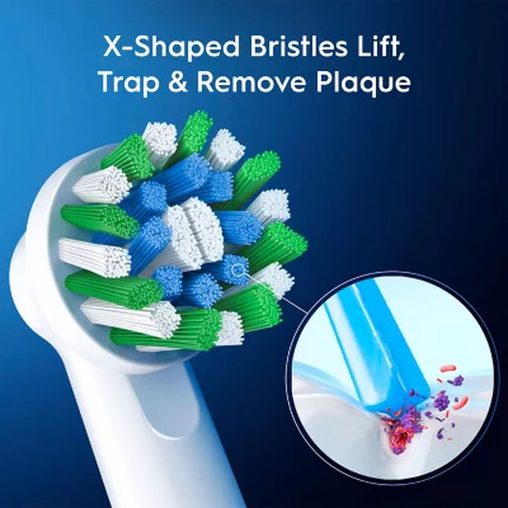 Oral-B Crossaction Electric Toothbrush Replacement Brush Heads, 10 Ct.