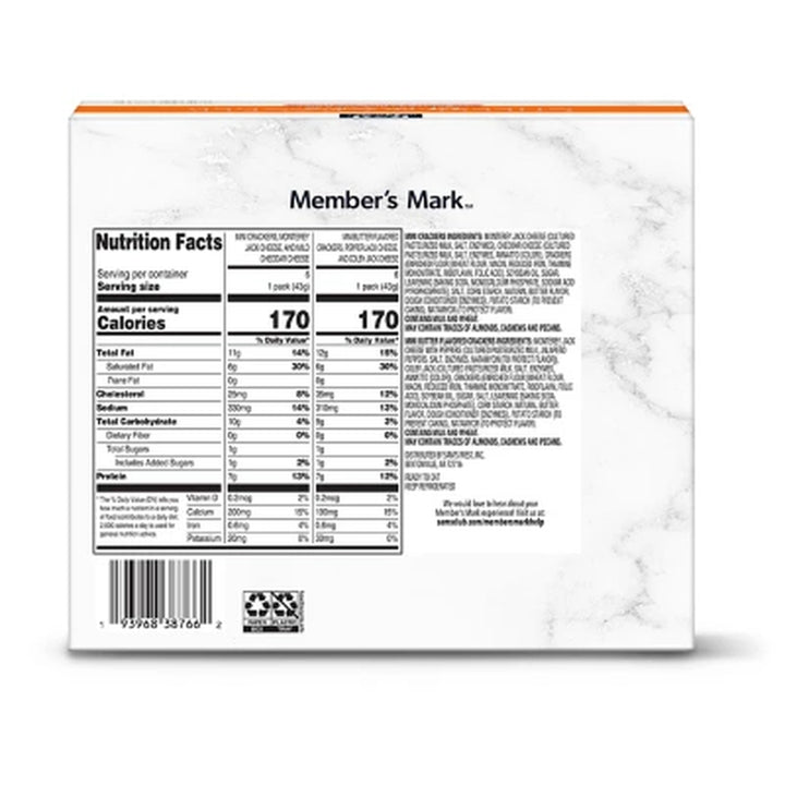 Member'S Mark Cheese and Cracker Snacks, 12 Pk.