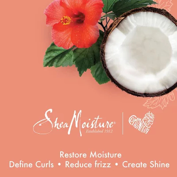 Shea Moisture Curl Enhancing Smoothie Hair Cream, Coconut and Hibiscus, 20 Oz.