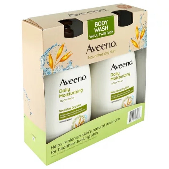 Aveeno Daily Moisturizing Body Wash, 33 Fl. Oz., 2 Pk.