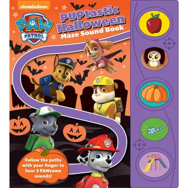 PAW Patrol: Puptastic Halloween Maze, Sound Book