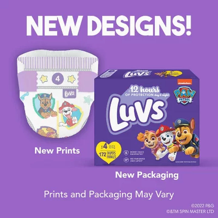 Luvs Pro Level Leak Protection Diapers, Sizes: 1-6