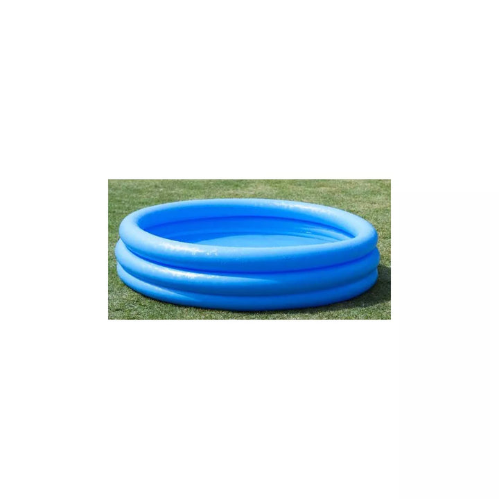 INTEX Crystal Blue Kids Outdoor Inflatable 58" Swimming Pool | 58426EP