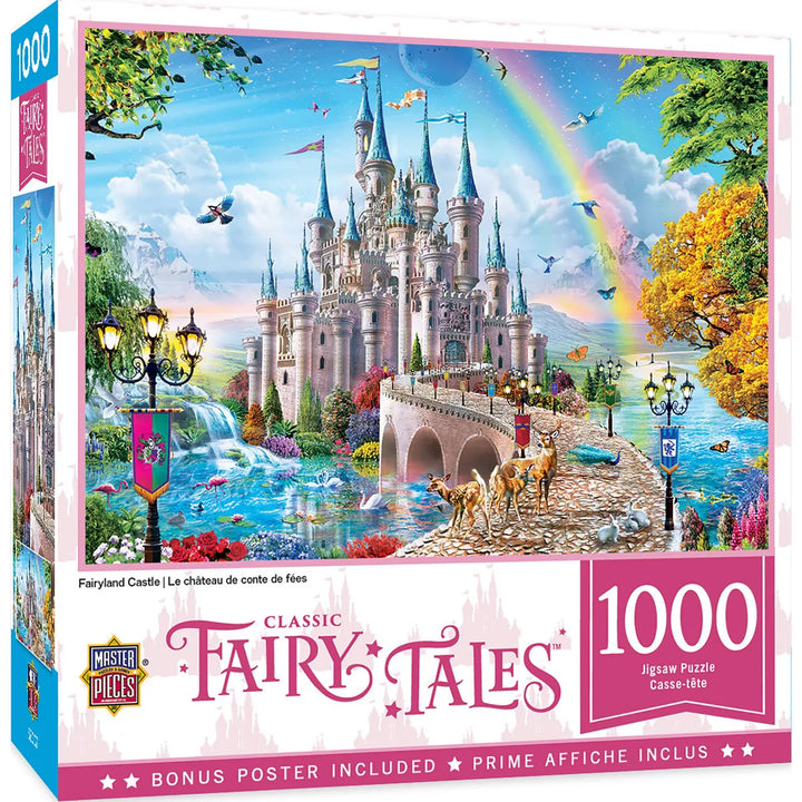 Masterpieces 1000 Piece Jigsaw Puzzle - Fairyland Castle - 19.25"X26.75"