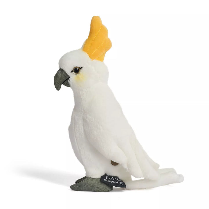 FAO Schwarz 6" Cockatoo Toy Plush