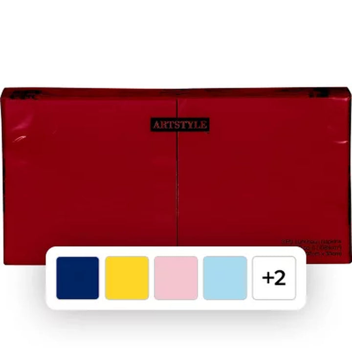 Artstyle 3-Ply Lunch Napkins, 6.5", 200 Ct. (Choose Color)