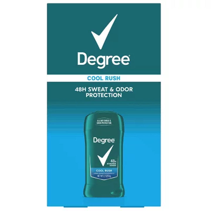 Degree Men Dry Protection Antiperspirant, Cool Rush, 2.7 Oz., 5 Pk.