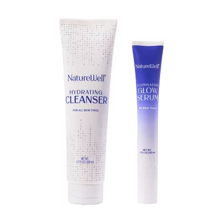 Naturewell Hydrating Cleanser & Serum Kit