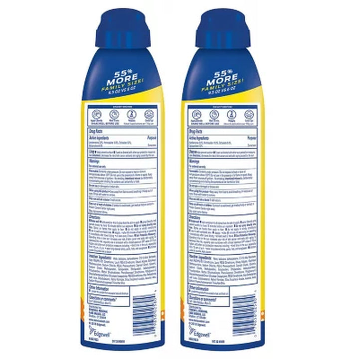 Banana Boat Sport Kids Sunscreen Spray, SPF 50, 9.5 Oz., 2 Pk.