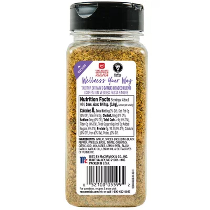 Very Good Garlic by Tabitha Brown All-Purpose Salt-Free Seasoning 11.4 Oz.