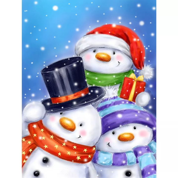 Sunsout Three Snowmen 300 Pc Jigsaw Puzzle 35316