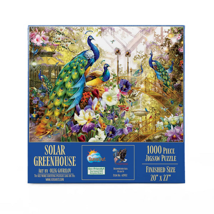 Sunsout Solar Greenhouse 1000 Pc Jigsaw Puzzle 61902