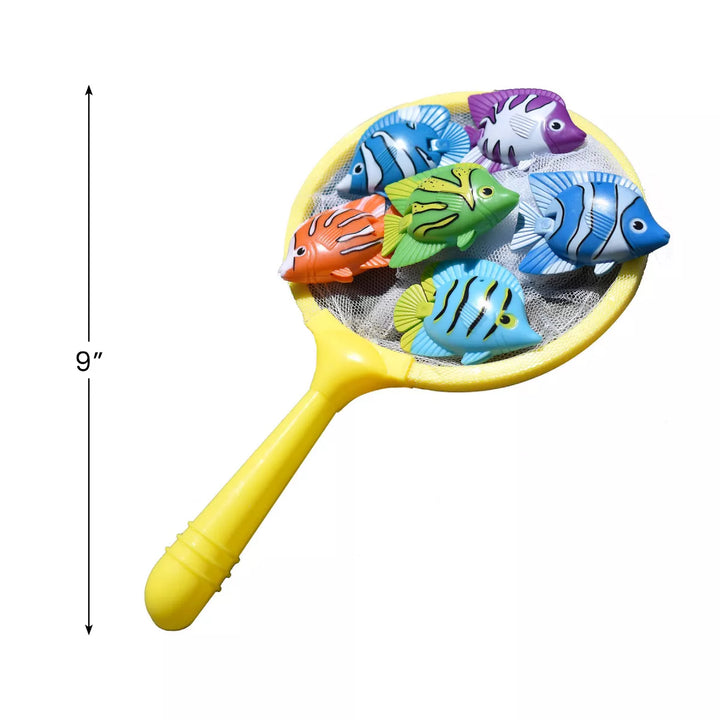 Pool Central 9" Colorful Weighted Fish Catching Water Game