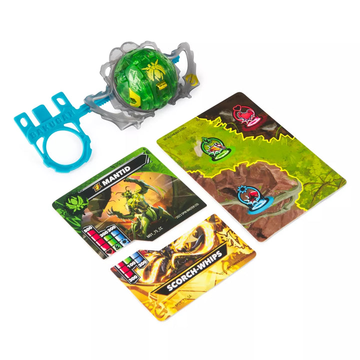 Bakugan Street Brawl Mantid and Bruiser Action Figure Set