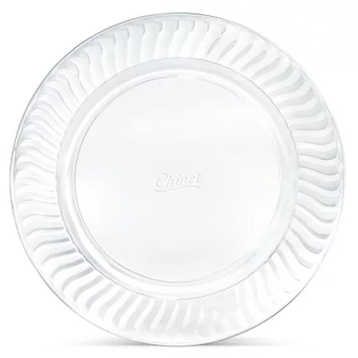 Chinet Crystal Clear Plastic Dessert Plate, 7" 150 Ct.