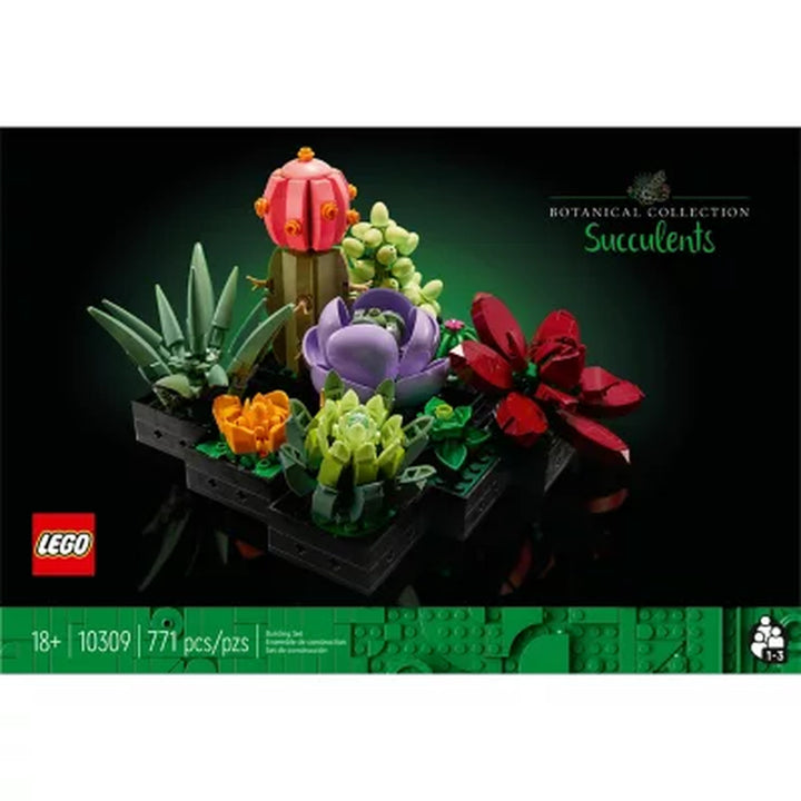 LEGO Succulents 10309 Plant Decor Building Kit 771 Pieces