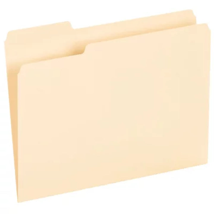 Member'S Mark Manila File Folders, Letter, 1/3 Cut Assorted Tabs, 150 per Box