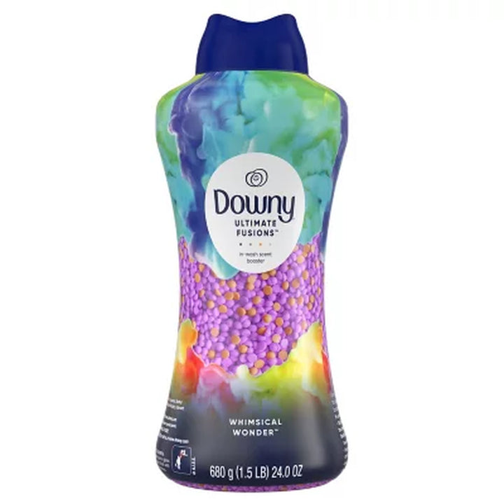 Downy Ultimate Fusions In-Wash Scent Booster Beads + Dual Action Scent Release, Whimsical Wonder 24 Oz.