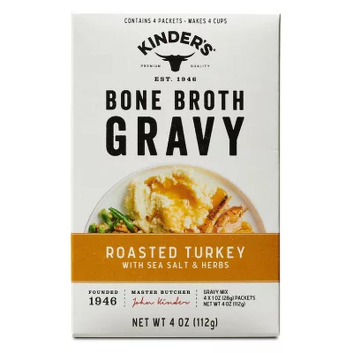 Kinder'S Turkey Bone Broth Gravy, 4 Oz., 4 Pk.