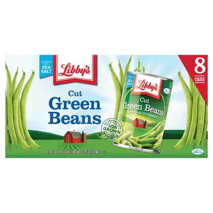 Libby'S Cut Green Beans, 14.5 Oz., 8 Pk.