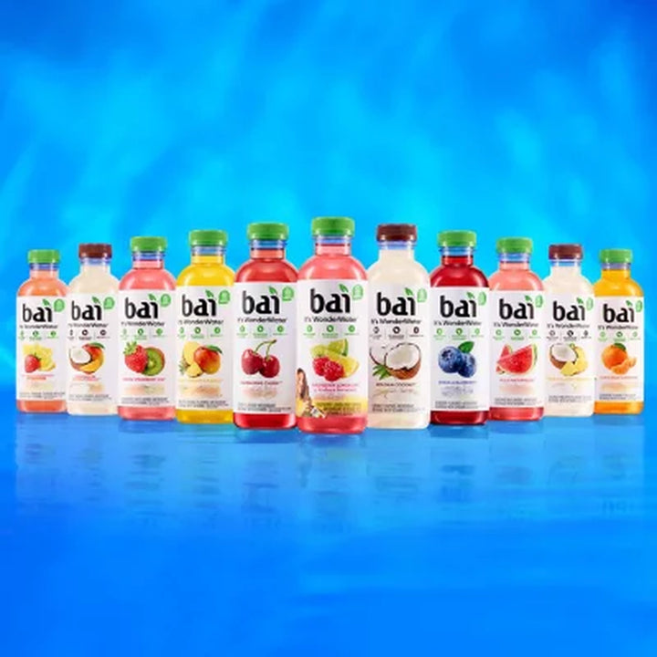 Bai Cocofusions Flavored Water Variety Pack 18 Fl. Oz., 15 Pk.