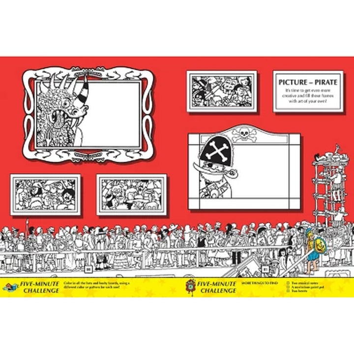 Where'S Waldo? the Boredom Buster Book: 5-Minute Challenges, Hardcover