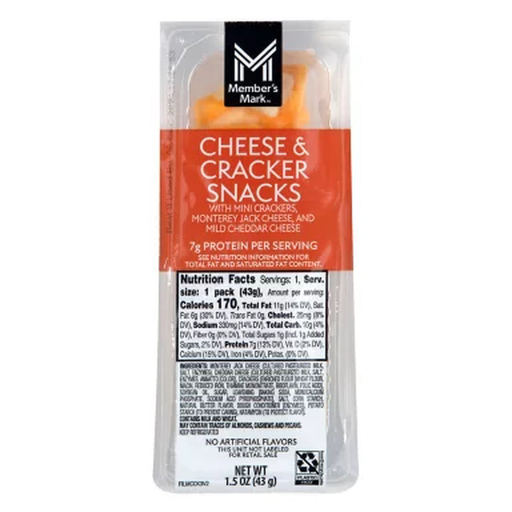 Member'S Mark Cheese and Cracker Snacks, 12 Pk.