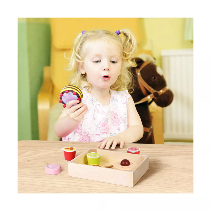 Fun Little Toys Wooden Desserts Set