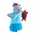 HABA Rhino Musical Glove Puppet with Squeaking Bagpipe