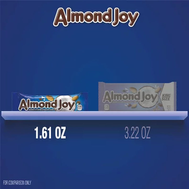 ALMOND JOY Coconut and Almond Chocolate Candy 36 Ct.