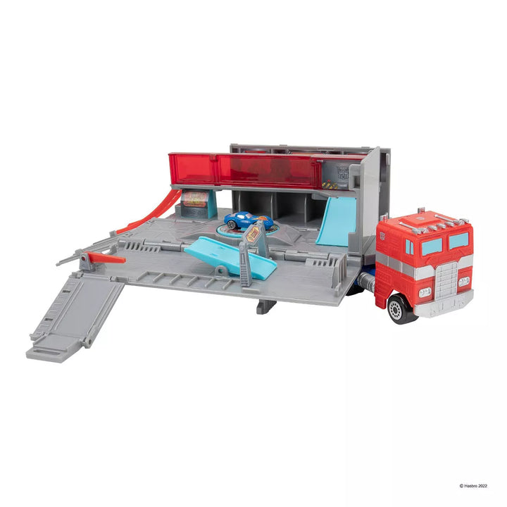 Micro Machines Optimus Prime Transformers Hauler Playset