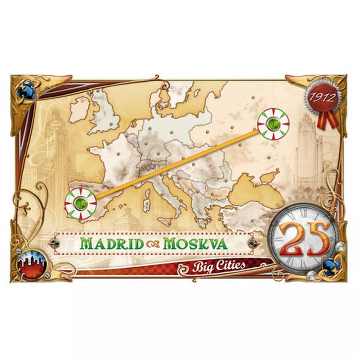 Ticket to Ride Europa 1912 Game Expansion Pack