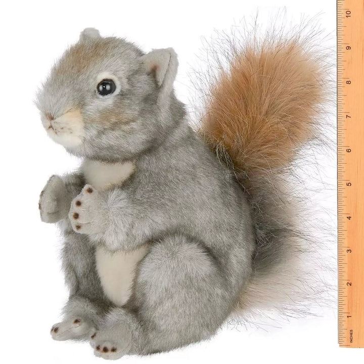 Bearington Peanut Plush Squirrel Stuffed Animal, 8.5 Inches