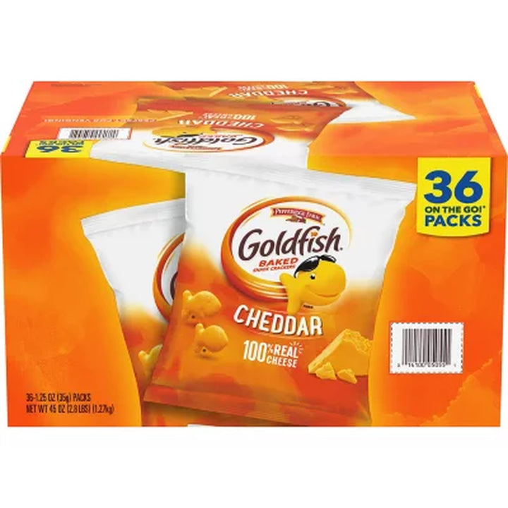 Pepperidge Farm Goldfish Cheddar Crackers 1.25 Oz., 36 Pk.