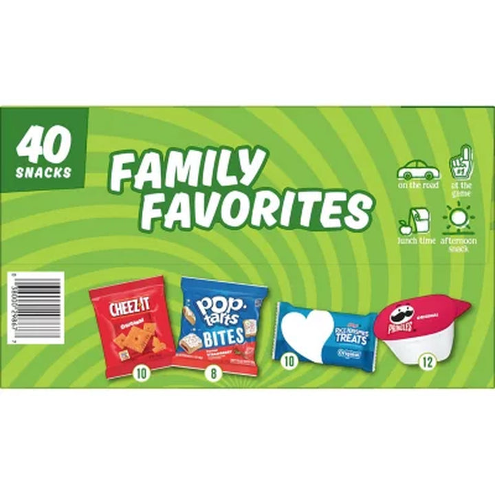 Kellogg'S Family Favorites Mix Variety Pack 40 Pk.