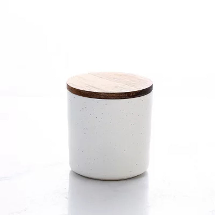 Member'S Mark 4-Piece Canister with Acacia Wood Lid Set (Assorted Colors)