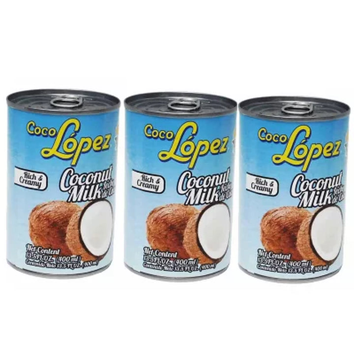 Coco Lopez Coconut Milk 13.5 Oz., 6 Pk.