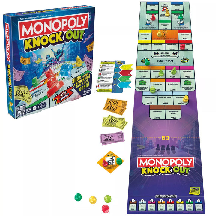 Monopoly Knockout Board Game