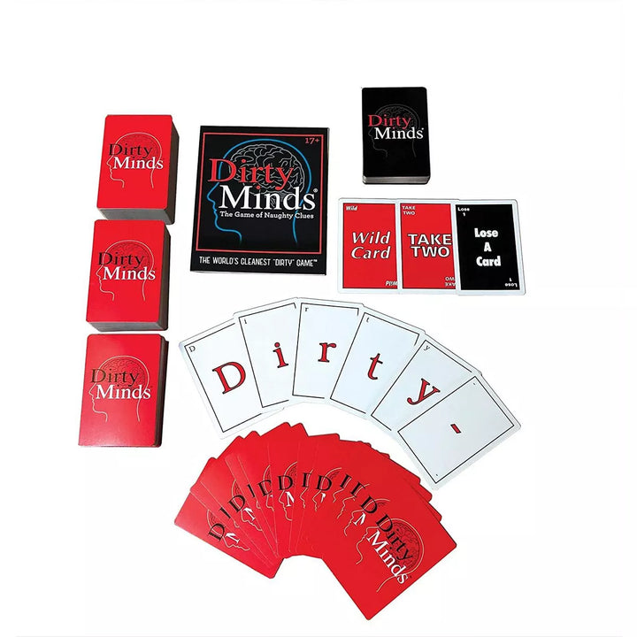 TDC Games Dirty Minds Party Game - Soft Touch Packaging