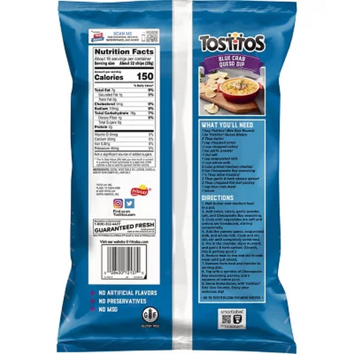 Tostitos Tortilla Chips Regular 18.625 Oz.