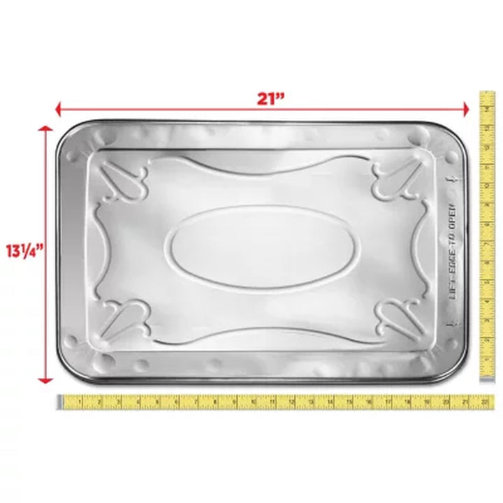 Member'S Mark Aluminum Steam Table Pan Lids, Full Size 18 Ct.