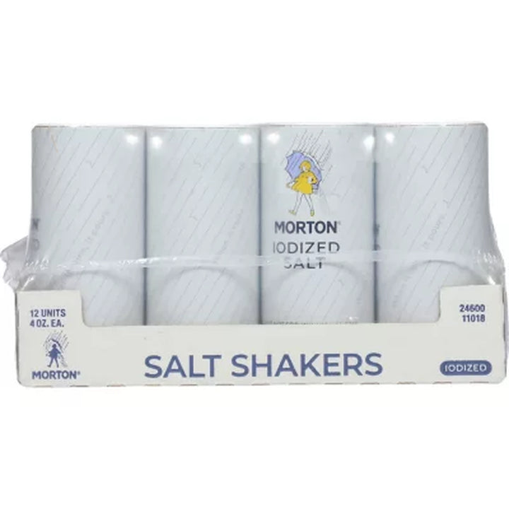 Morton Iodized Salt Shakers 12 Pk.