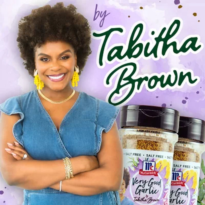 Very Good Garlic by Tabitha Brown All-Purpose Salt-Free Seasoning 11.4 Oz.