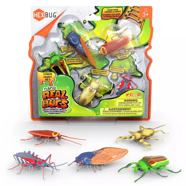 HEXBUG Real Bugs 5Pk