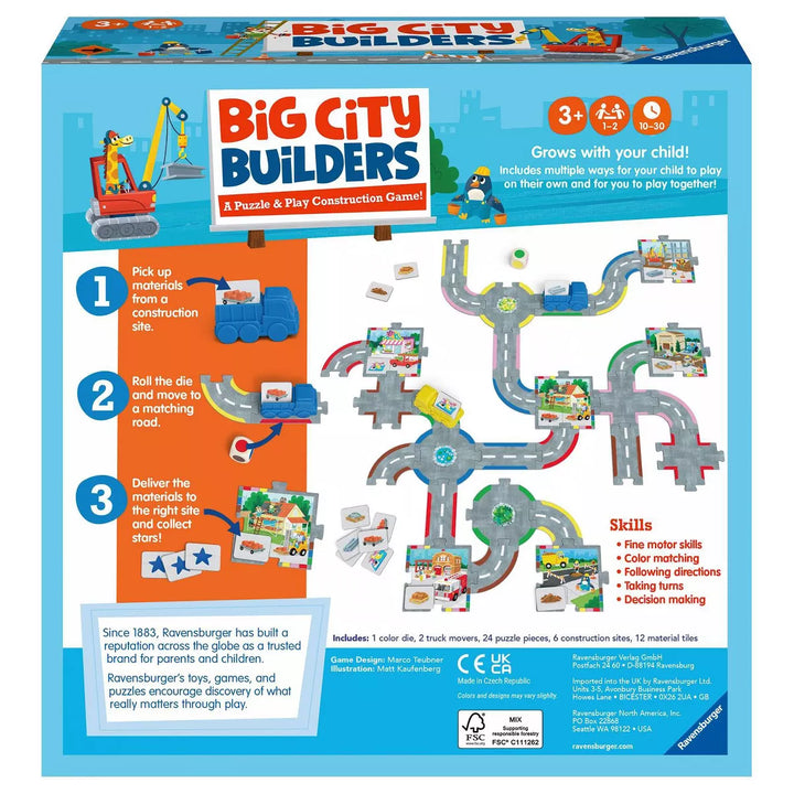 Ravensburger Big City Builders Board Game