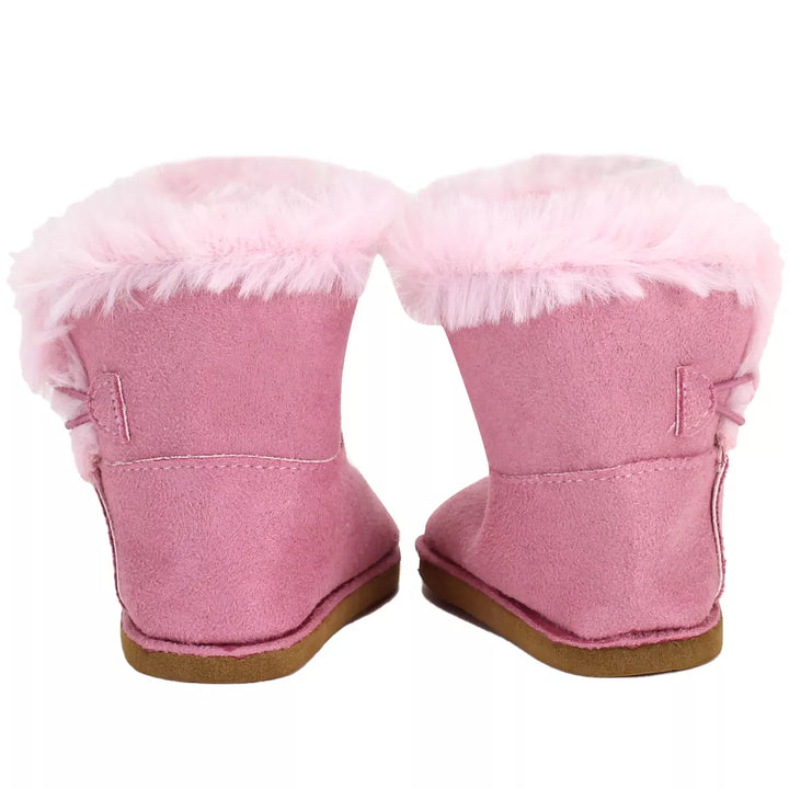 Sophia’S Winter Boots for 18" Dolls, Pink