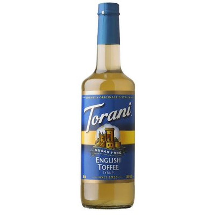 Torani Sugar-Free English Toffee Syrup 750 Ml