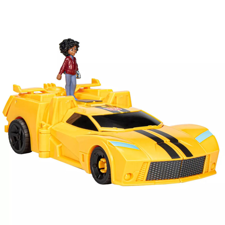 Transformers Earthspark Spin Changer Bumblebee and Mo Malto