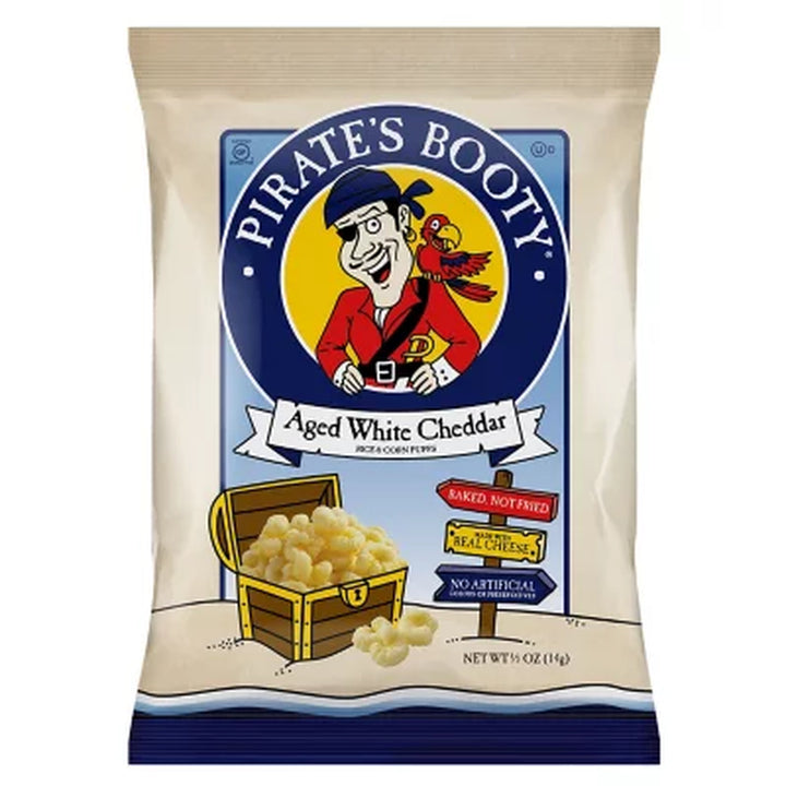 Pirate'S Booty Aged White Cheddar Puffs 0.5 Oz., 40 Pk.